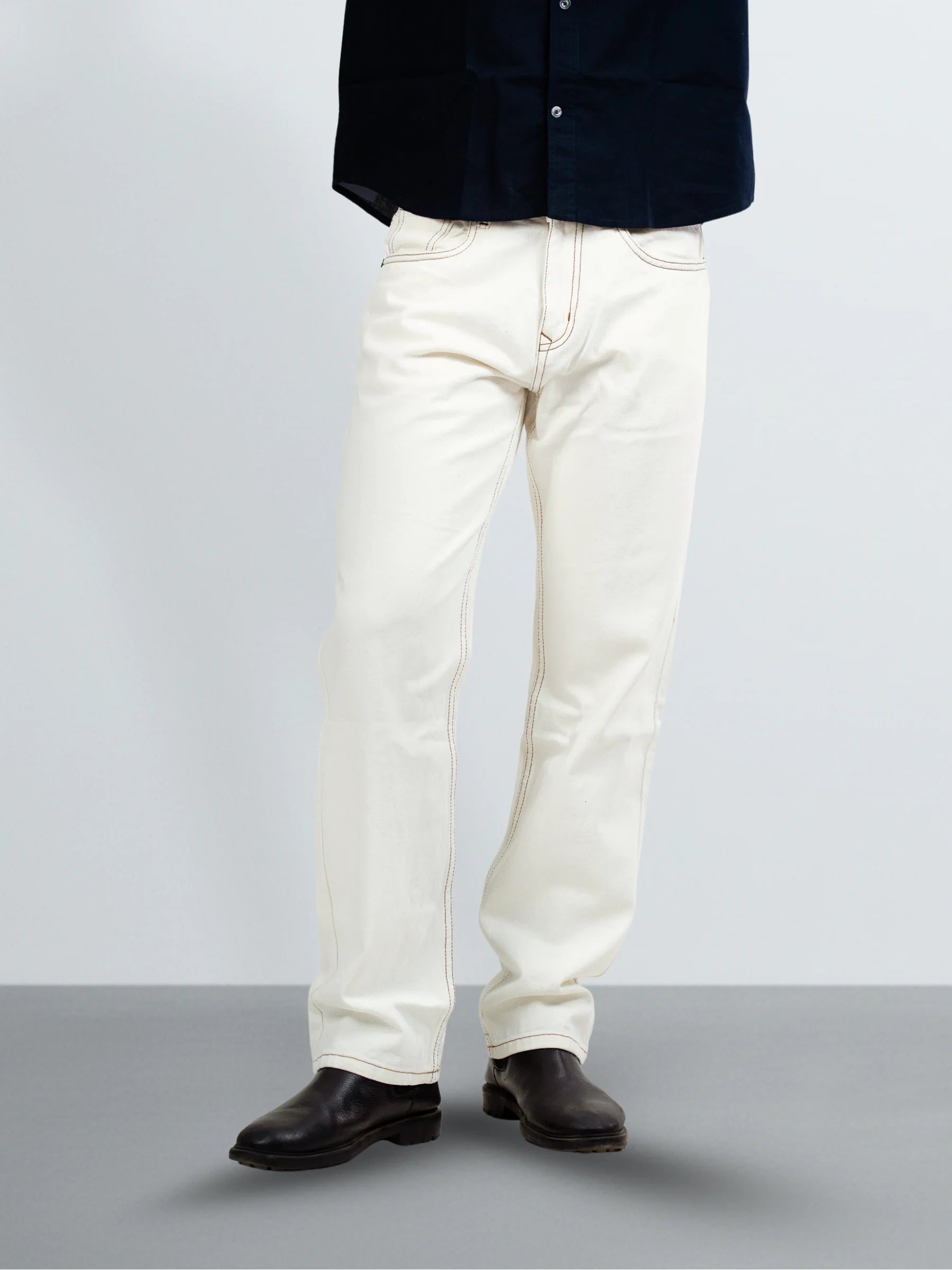 OFFWHITE STRAIGHT FIT JEANS