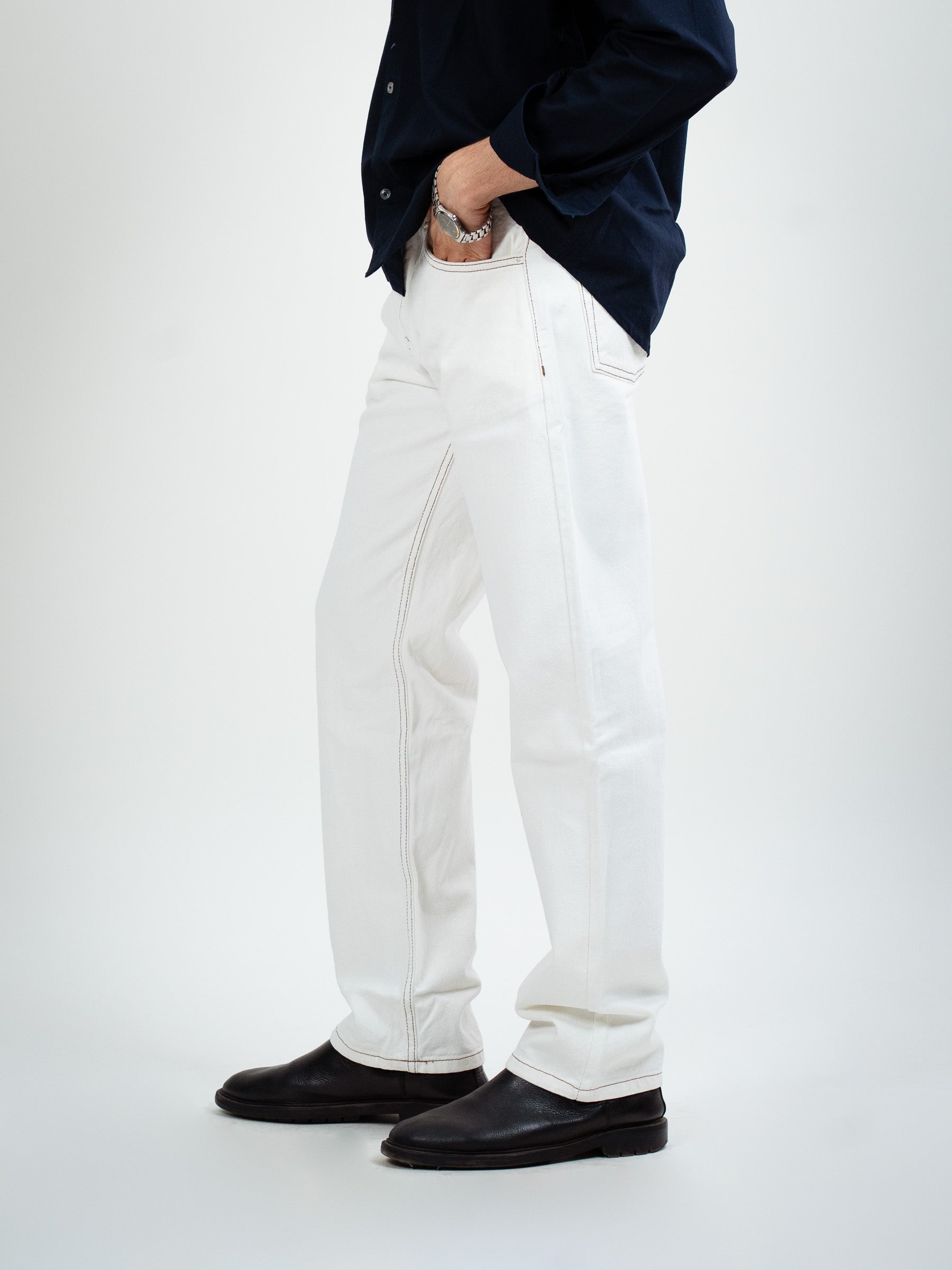 OFFWHITE STRAIGHT FIT JEANS