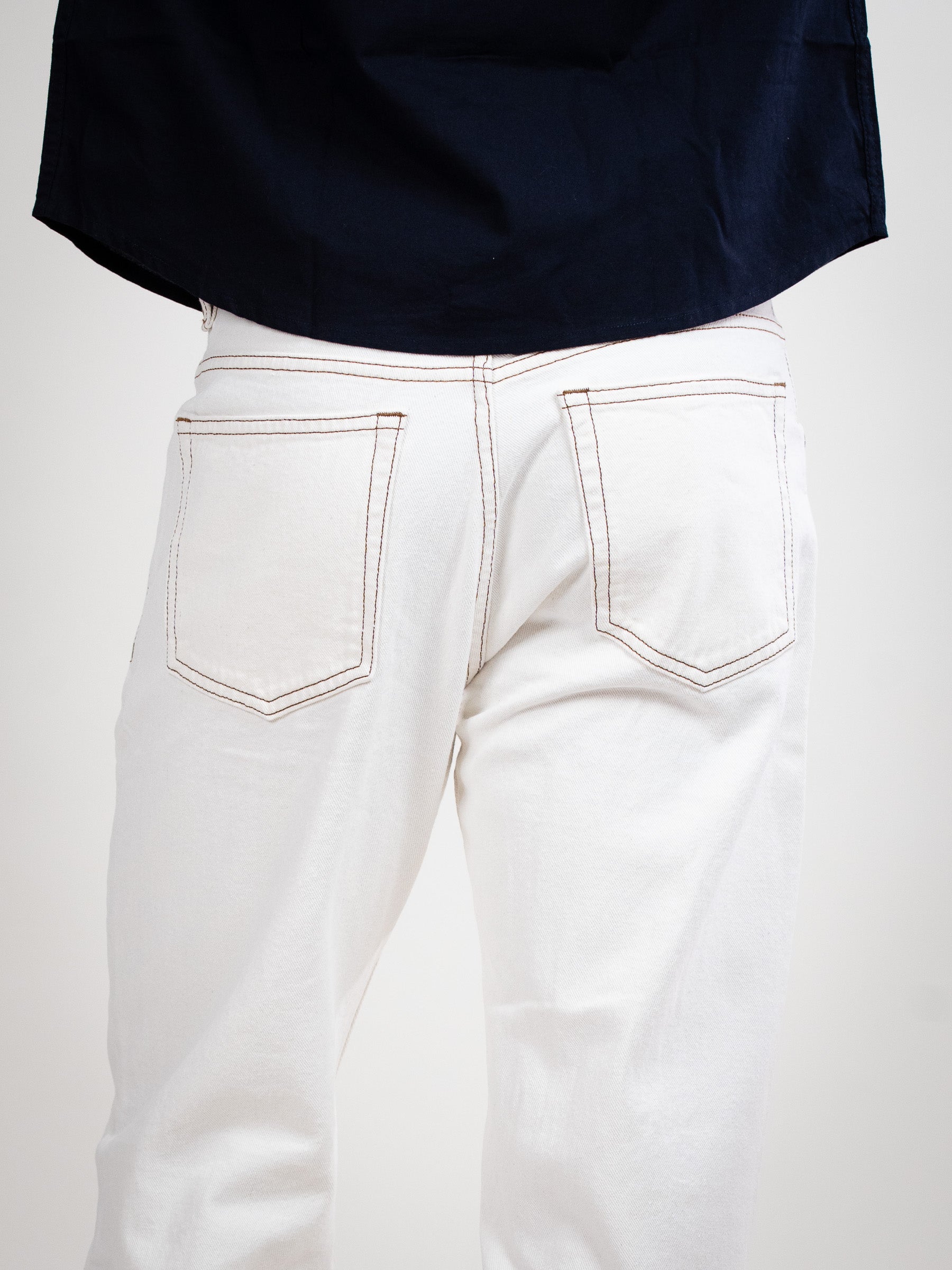 OFFWHITE STRAIGHT FIT JEANS