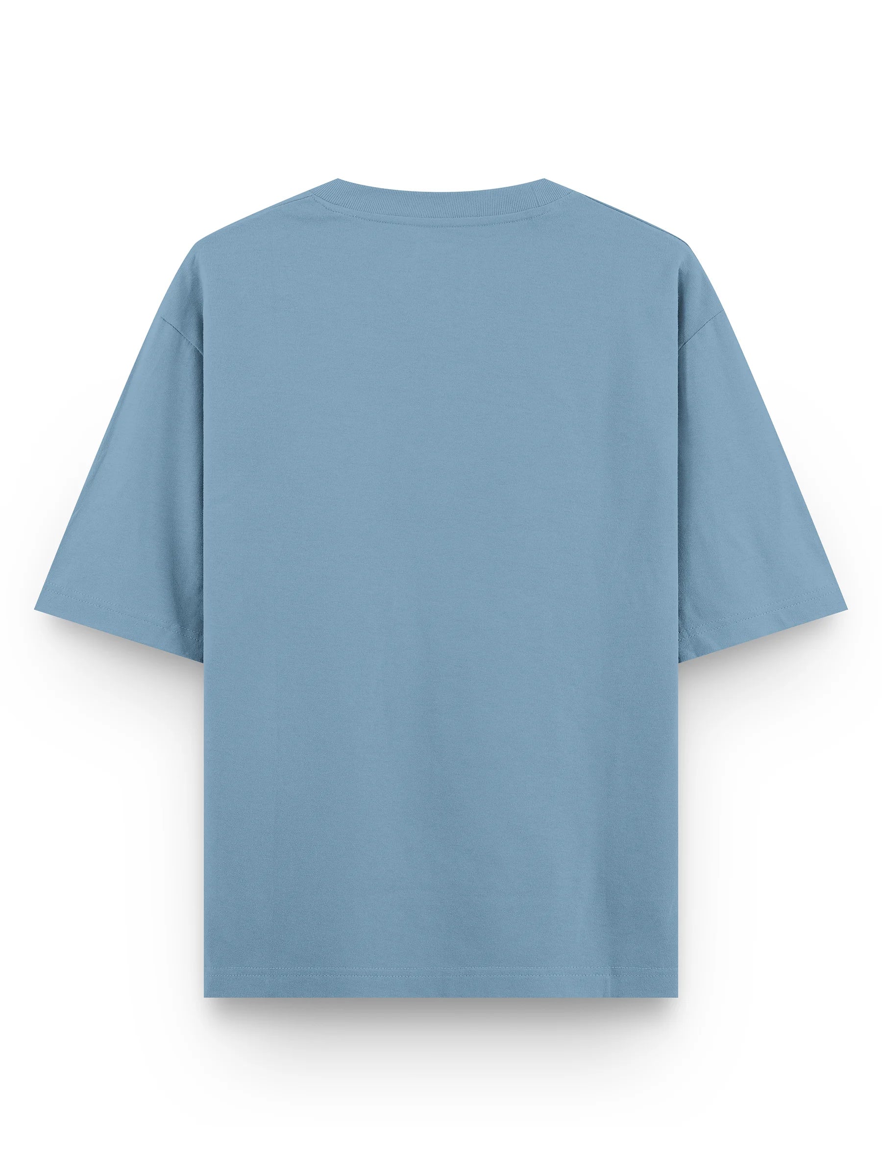 BLUISH GREY ETERNAL RISE OVERSIZED TSHIRT