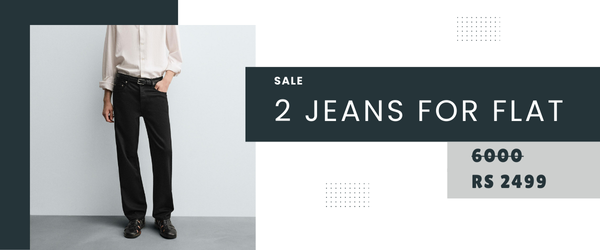 2 Jeans for FLAT Rs 2499