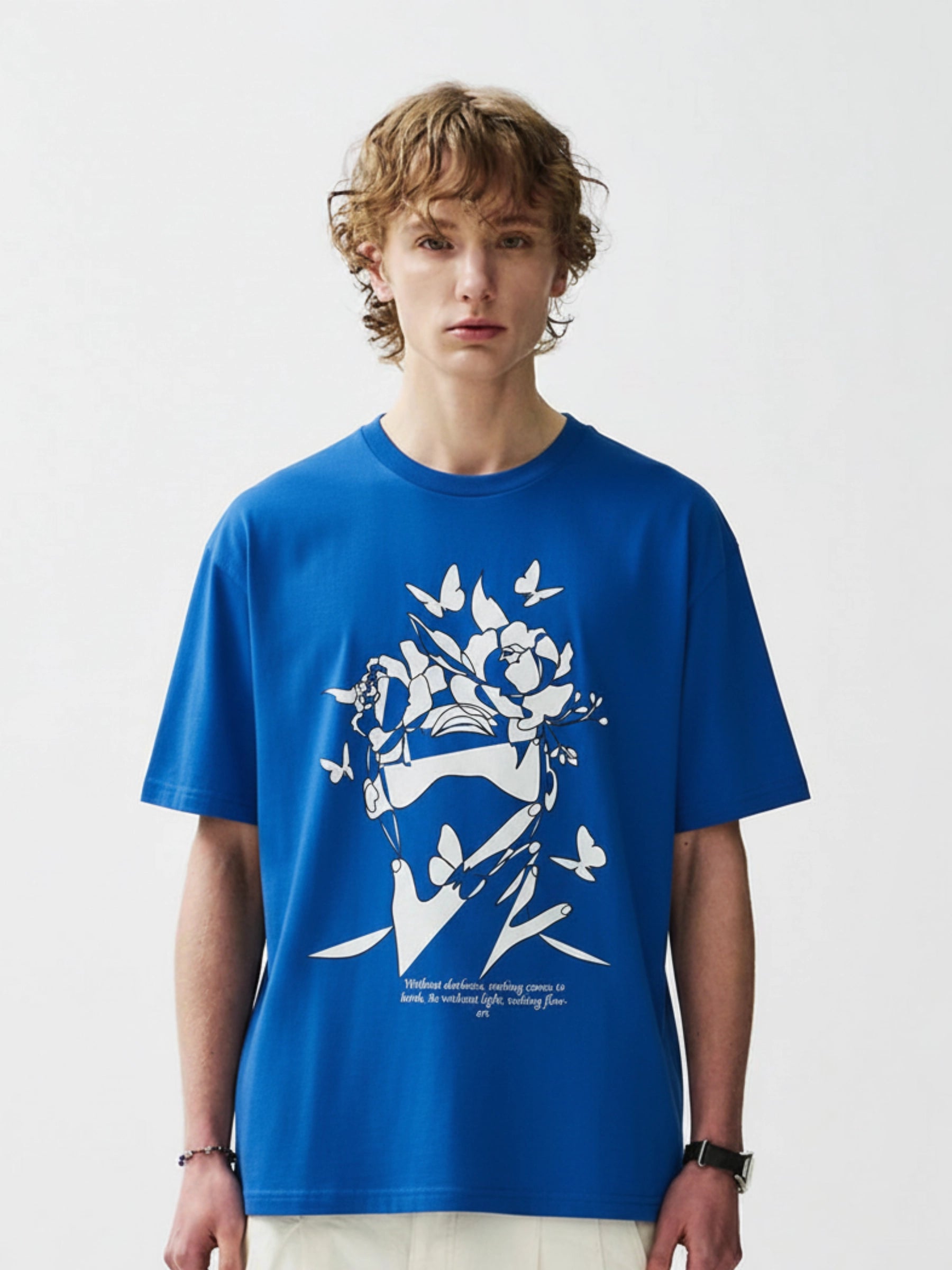 BLUE ELYSIAN OVERSIZED TSHIRT