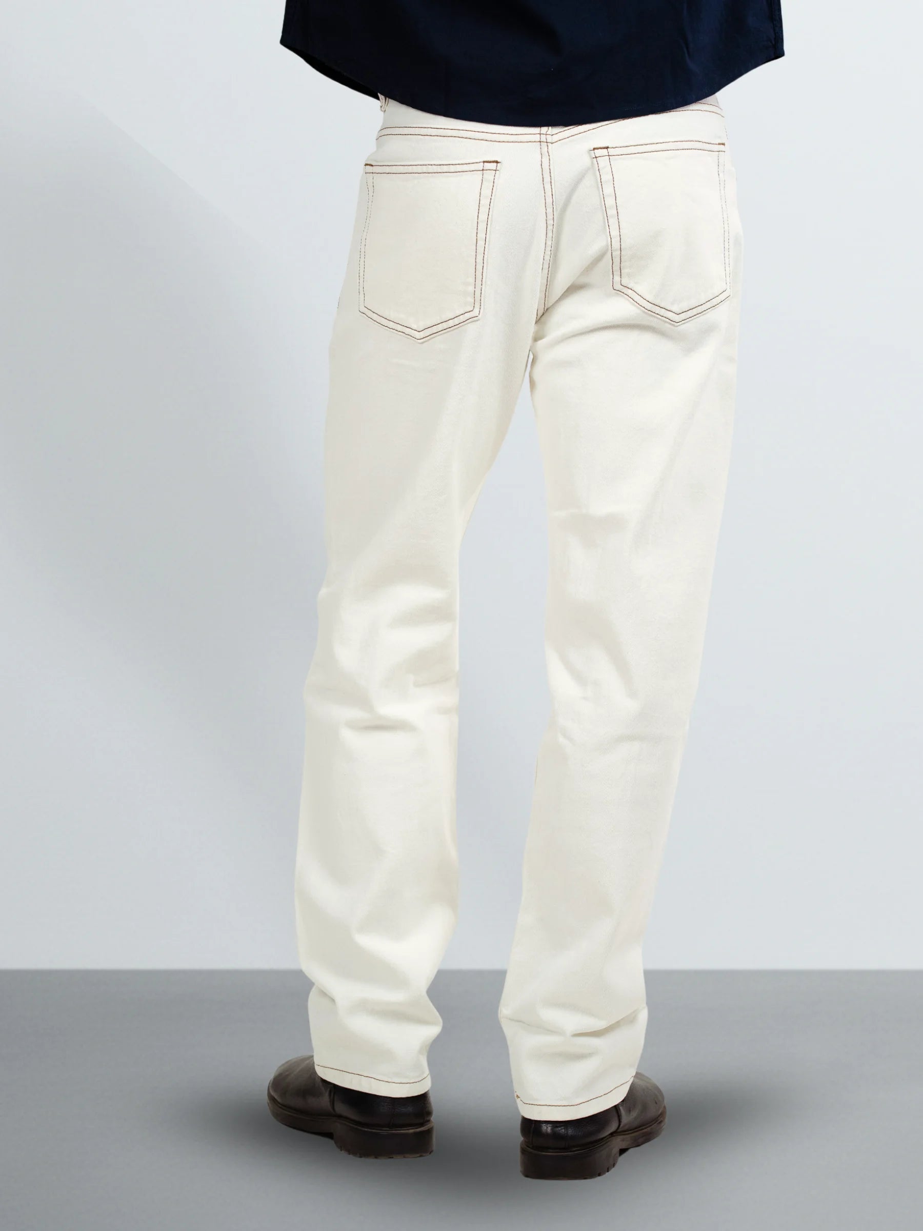 OFFWHITE STRAIGHT FIT JEANS