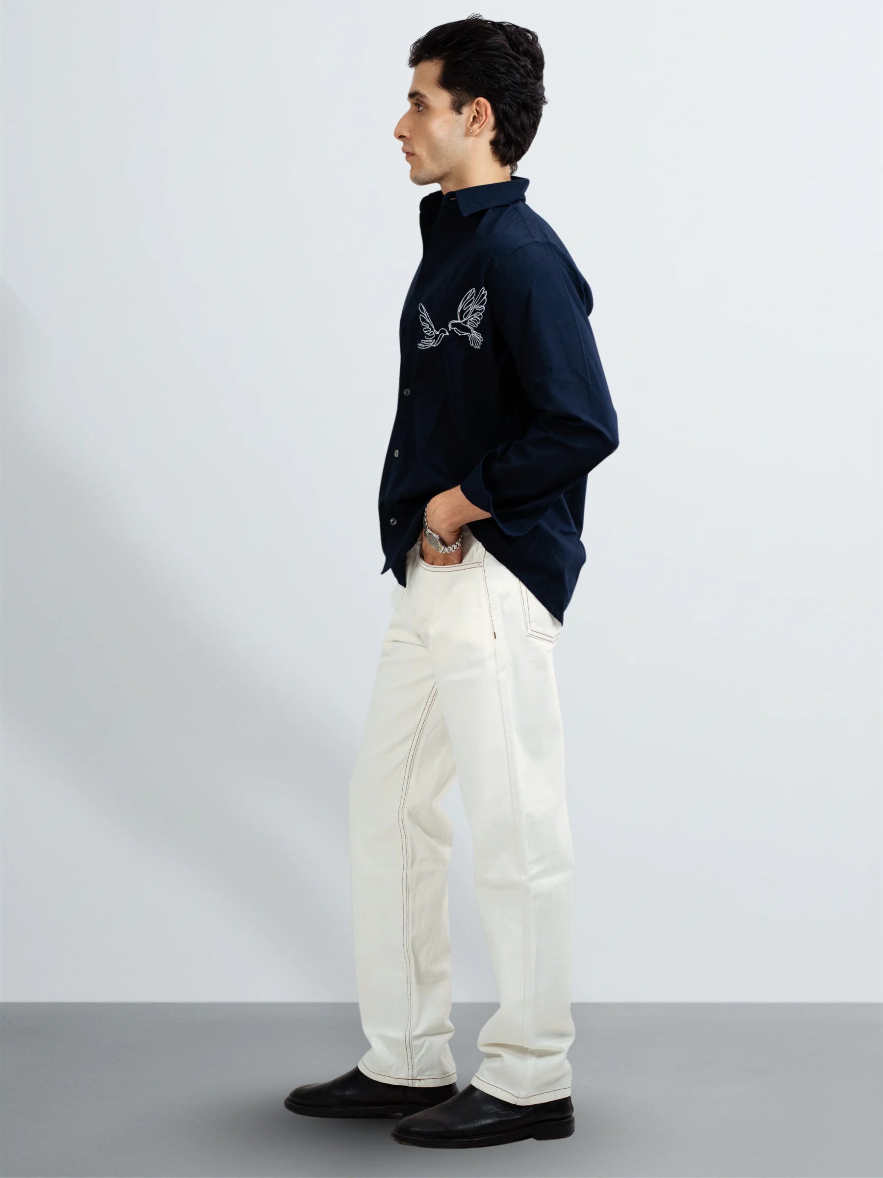 OFFWHITE STRAIGHT FIT JEANS