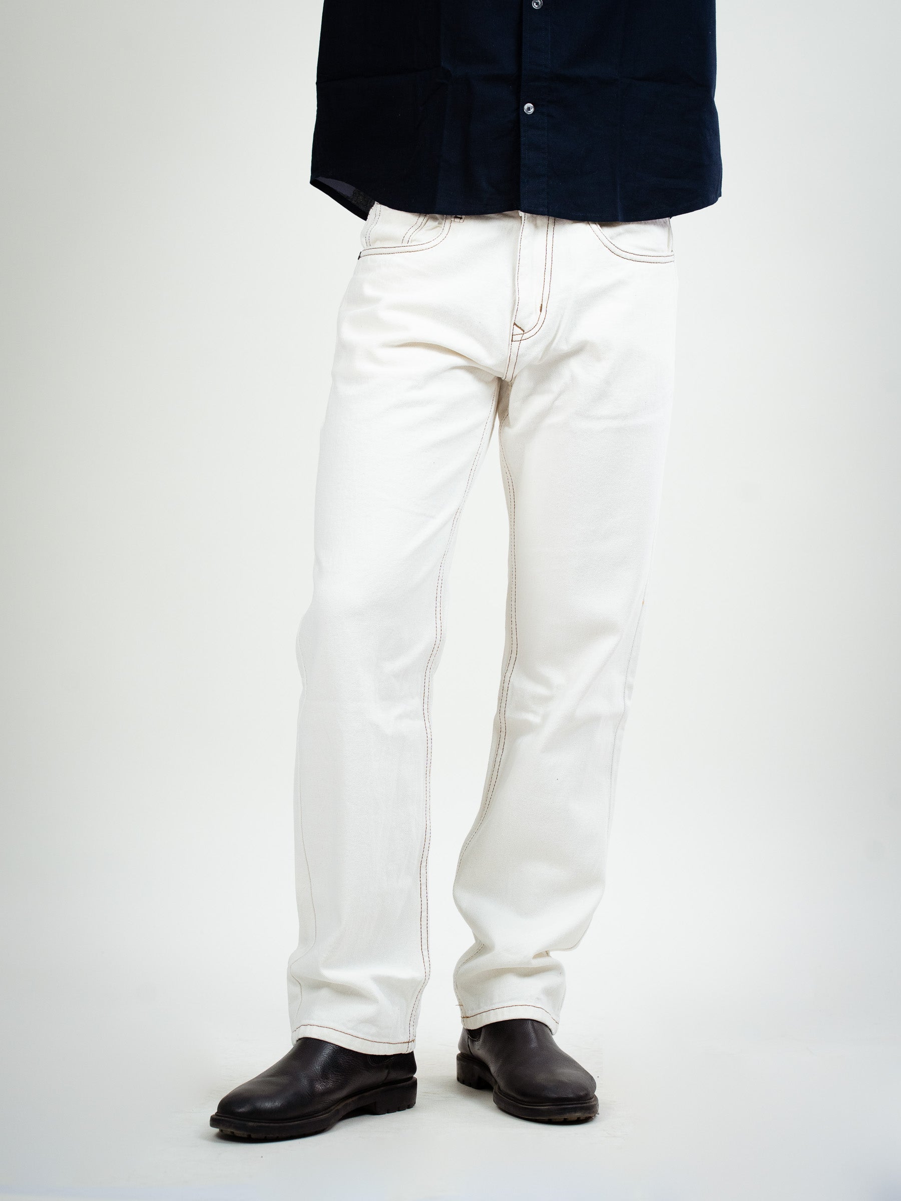 OFFWHITE STRAIGHT FIT JEANS