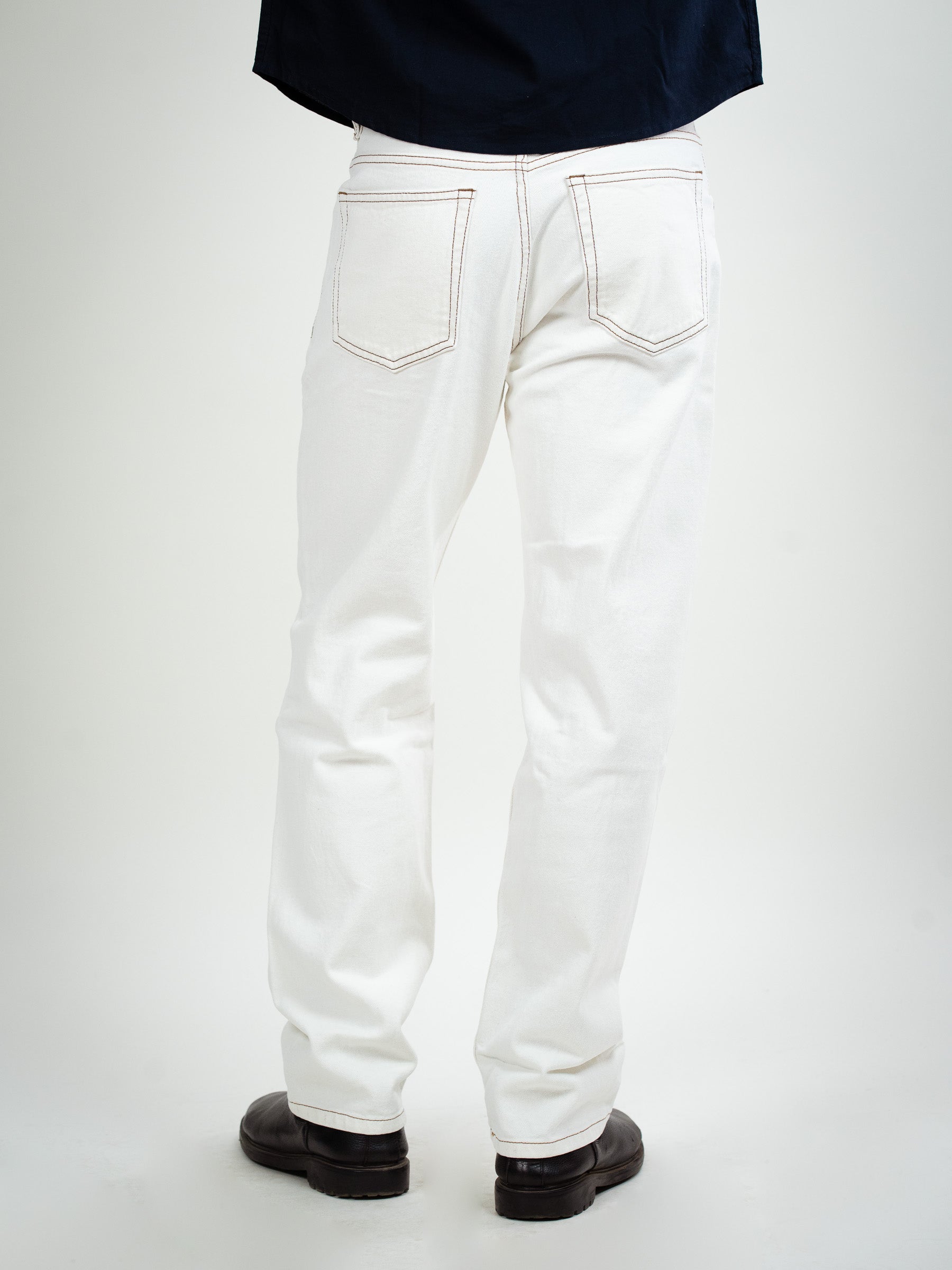 OFFWHITE STRAIGHT FIT JEANS